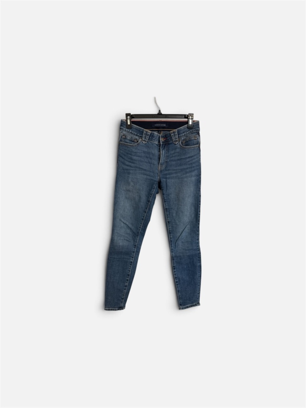 Tommy Hilfiger Women's Skinny Jeans in Dark Blue Wash